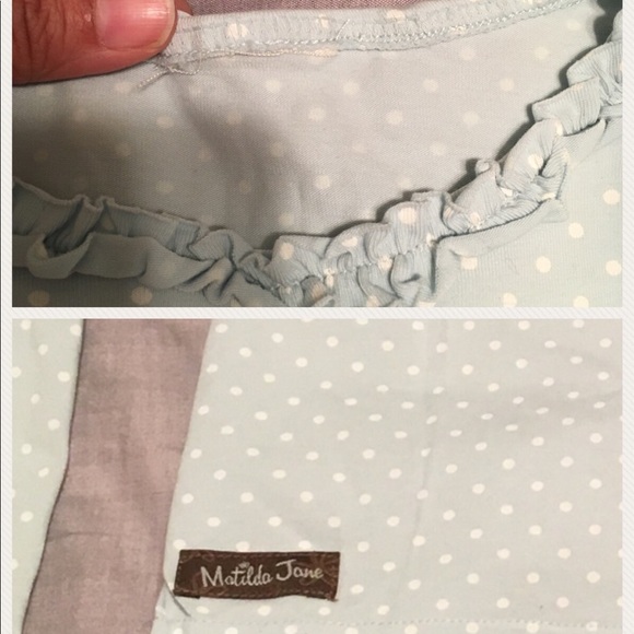 Matilda Jane Scribble & Minty tops sz 8 & 10/12 - Picture 8 of 8
